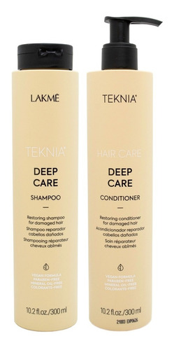 Lakme Deep Care Kit Shampoo + Acondicionador Reparador 300ml