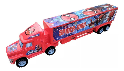Camion De Spiderman Hombre Araña A Friccion Original 