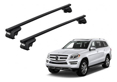 Barras Thule Mercedes Benz Gl (x166) 13-16 Re / Square Evo