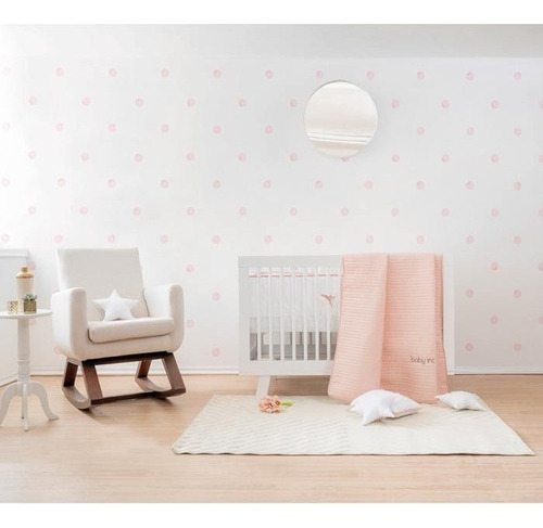 Set De Edredón Ultrasoft 4 Piezas Cama Cuna Corral Y Cuna Rosa Cama Cuna Corral