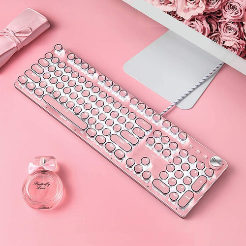 Teclado De Juego De Estilo De Guionista De Chichen Retro, In