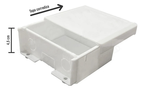 Imagen 3 de 6 de Caja De Paso Estanca Exterior 110x100x45