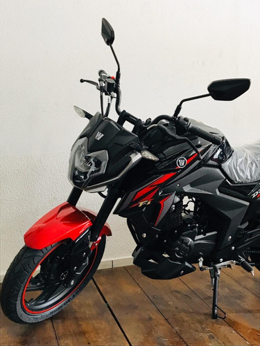 Suzuki Haojue Dr 160 Fi 21/21 Preta/vermelha. Pré Encomenda!