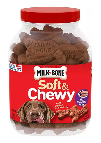 Milk-bone Soft & Chewy, Carne De Res Y Filete Mignon 1kg