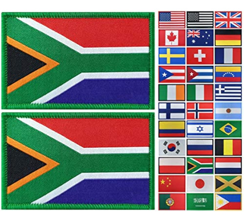 Parche De Velcro - Jbcd - Bandera Sudafrica