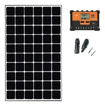 Comprar Kit Panel Solar 200w  Controlador De Carga Pwm Mc4
