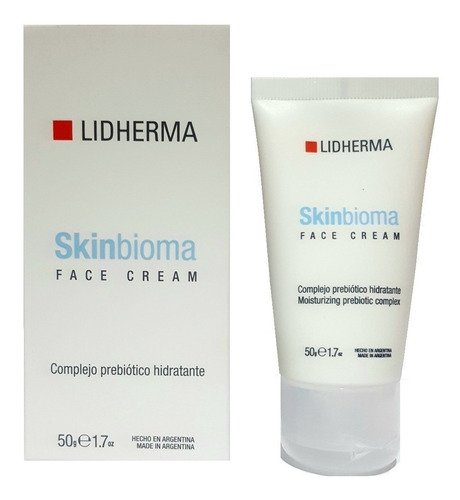 Imagen 1 de 3 de Crema Lidherma Skinbioma Face Cream De 50ml/50g