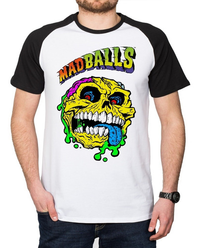 Remera, Madballs, Skull Face, Remeras Retro, Fenix