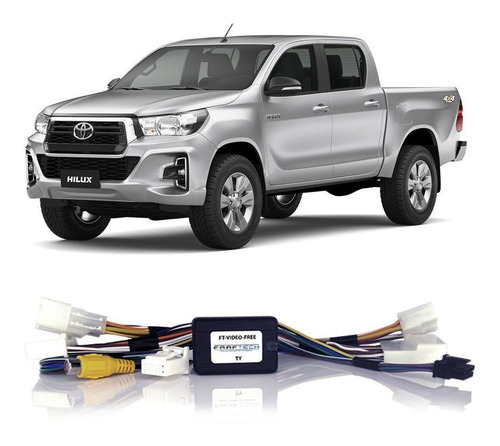 Interface Tela Toyota Hilux 2014 A 2019 Desbloqueio Faaftech