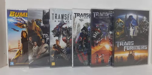 Coleção Dvds Transformers - Filmes Original - Lacrado