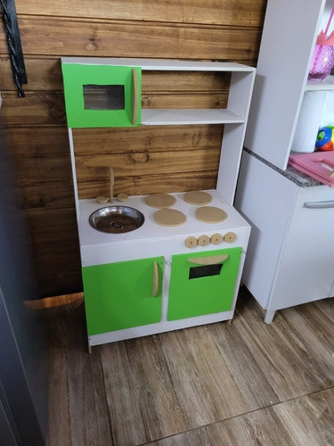 Imagen 7 de 10 de Cocina Cocinita Infantil Madera Emily Creaciones