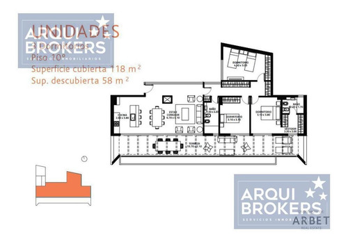 Imagen 2 de 21 de Venta Apartamento Tres Dormitorios En Punta Carretas - 1001