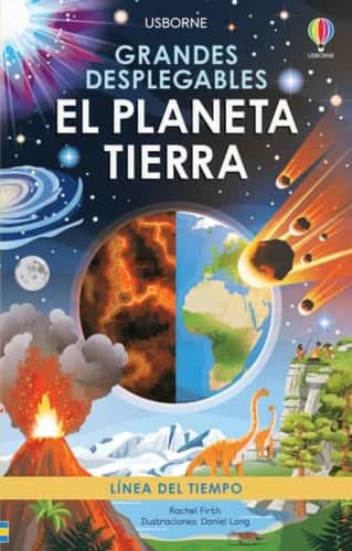 Grandes Desplegables El Planeta Tierra, De Firth, Rachel., Vol. 1. Editorial Usborne, Tapa Dura En Español, 2022