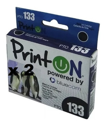 Cartucho Marca Printon Compatible Epson Stylus #133 Negro