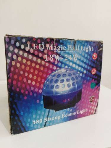 Bola Disco Para Luces , Nueva .