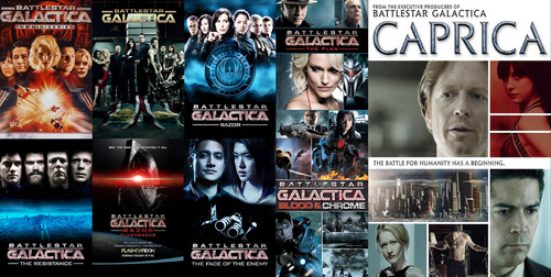 Battlestar Galactica Remake - Caprica Series Y Peliculas