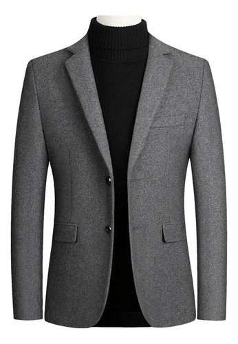 Chaqueta Tipo Blazer Para Hombre, Ropa Urbana, Casual De Neg