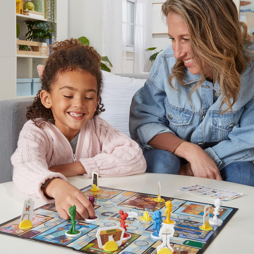 Juego Hasbro Gaming Clue Junior, Tablero De Juego De 2 Caras