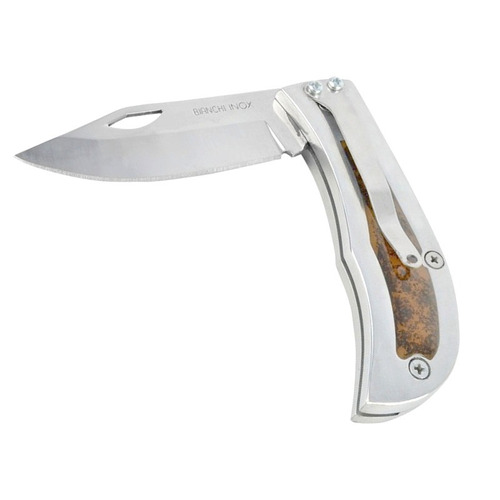 Canivete Aventura Bianchi Alumínio Gel 3  - Com Clip