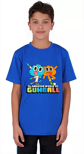 Polera El Increible Mundo De Gumball Dtf Cod 002