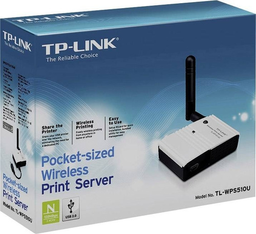 Imagen 2 de 2 de Print Server Inalambrico Tplink Tl-wps510u