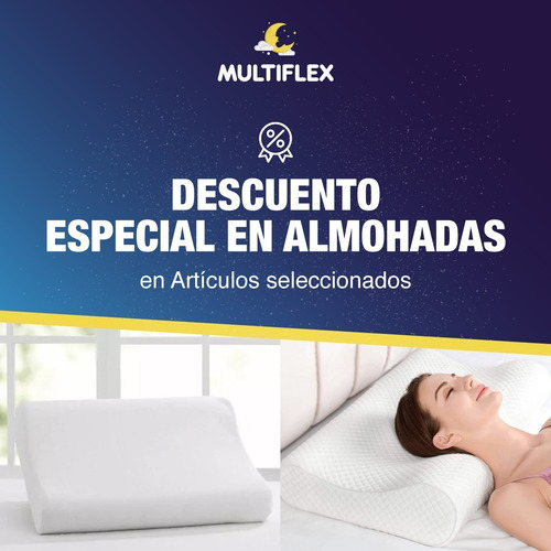 Almohada Cervical Viscoelastica Multiflex