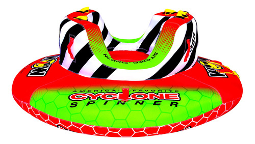 Wow Watersports 20-1070 Remolque Ciclon Spinner 1-2 Personas