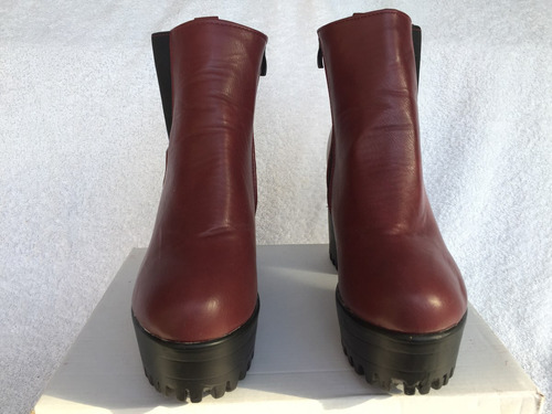 Botas Botineta Zapatos Plataforma Mujer Invierno 2018 T37