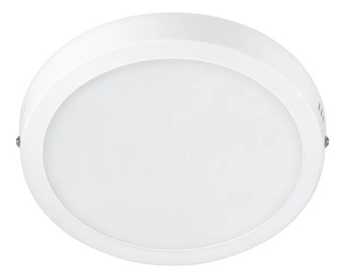 Panel Plafon Redondo 18w Philips Aplicar Led Luz Calida