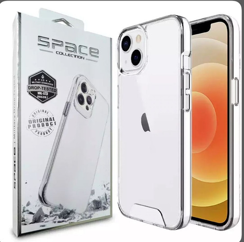 Capinha Space Anti Impacto Compativel Com Iphone Transperent Lisa