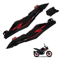 Comprar Par De Cubiertas Traseras Negro\u002Frojo Para Italika 125z 19-22
