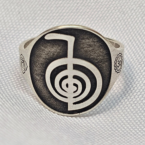 Anillo Chokurei Siete Chakras En Plata 925 Regulable Plata 925 B: Mediano Regulable