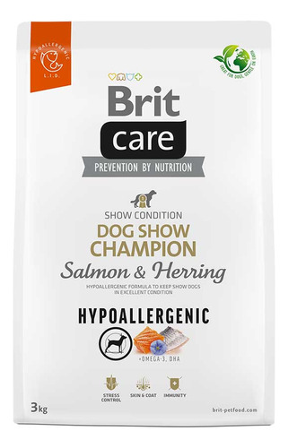 Alimento Perro Brit Care Adulto Dog Show Champion 3kg. Np