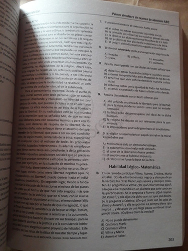 Imagen 8 de 10 de Libro Deco Unmsm Lumbreras Banco De Preguntas Y Simulacros