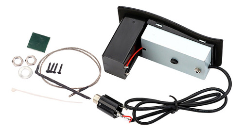 Guitarra Acústica Pastilla Piezoeléctrica Preamplificador