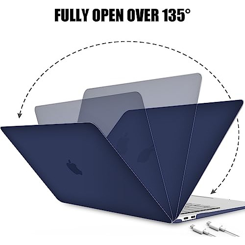 Funda Protector De Pantalla Y Teclado Macbook Air13 Azul Nav