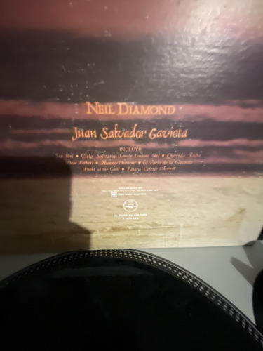 Neil Diamond Juan Salvador Gaviota - Lp Disco (Usado)