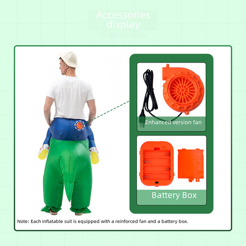 Disfraz Inflable De Dinosaurio T-rex Para Niños (90-120)