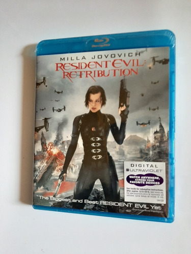 Resident Evil: Retribution Blu Ray Nuevo Con Envio Gratis