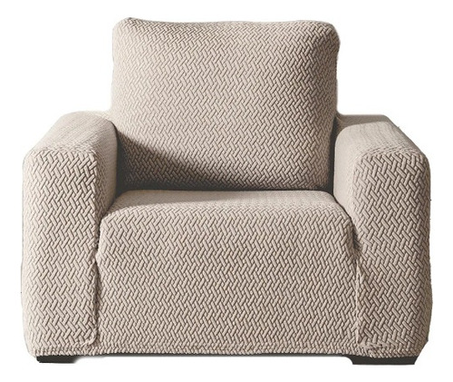 Cubierta De Sillon Individual Niza Stretch Vianney Color Greige