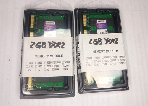 Imagem 5 de 5 de Memória Ram Kingston 2x 2gb - iMac 20 A1224 Ano 2008