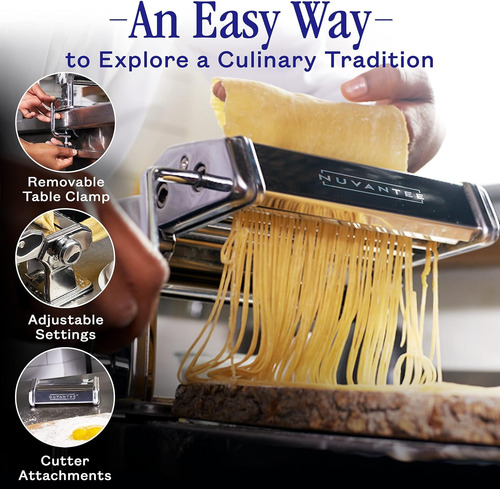 Innovee Pasta Maker Fabricante Pasta Acero Inoxidable