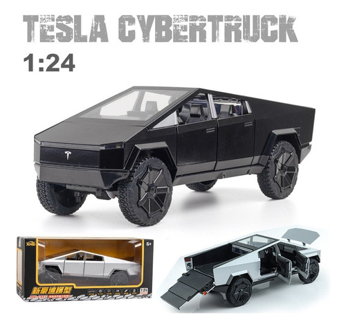 Camión De Metal En Miniatura Tesla Cybertruck 1:24