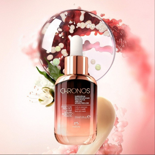 Sérum Chronos Natura 30ml Reductor Arrugas Día/noche Todo Tipo De Piel Día/noche