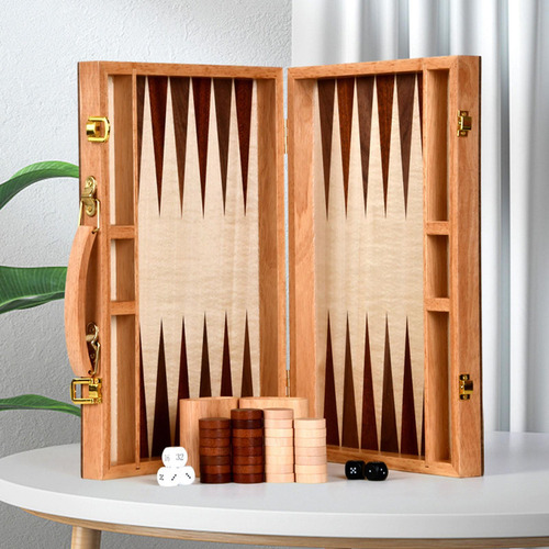 Conjunto De Gamão Leve Jogo De Mesa Jogo De Tabuleiro De
