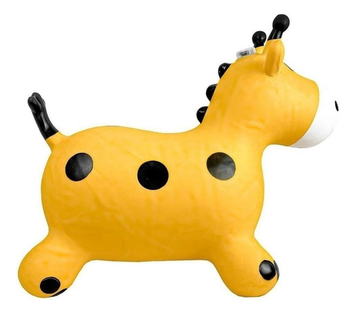 Bee Toys Girafinha Hopper Upa Upa inflável de borracha com som infantil