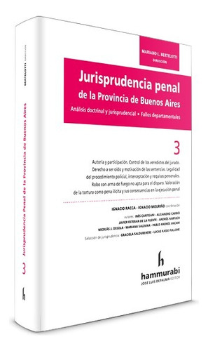 Jurisprudencia Penal Provincia Buenos Aires 3 Bertelotti