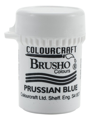 Colorfin Brusho Crystal Colour 15g Azul Prusiano, Acrílico,