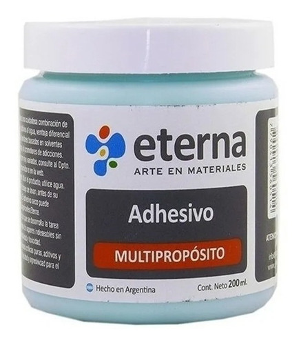 Eterna Adhesivo Multiproposito En Pote 200ml Microcentro