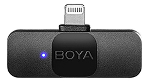 Imagen 6 de 10 de Kit 2 Microfonos Inalambrico P/ iPhone Lightning Boya By-v2